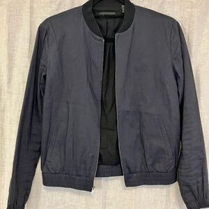 Theory Black Women's Bomber Jacket